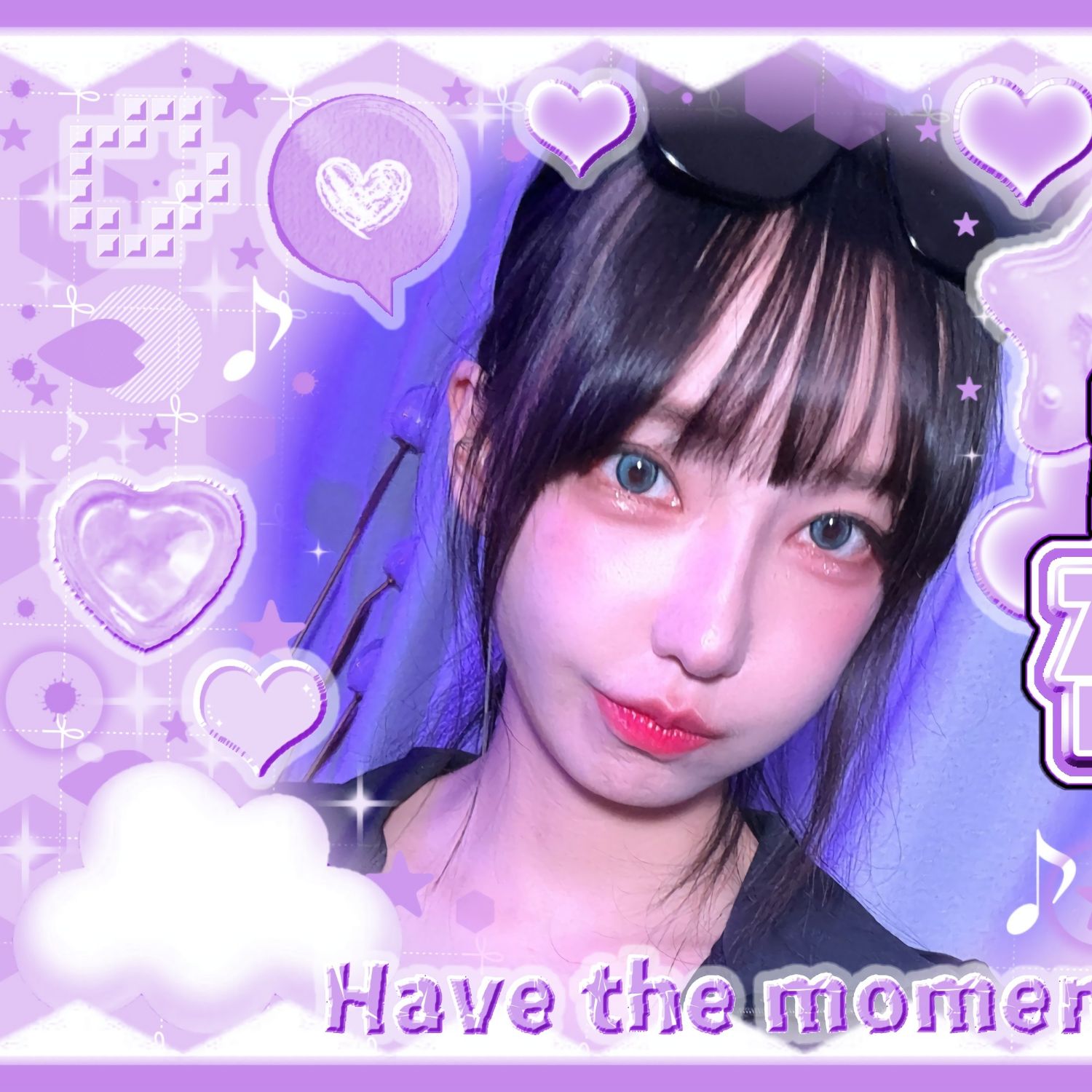 Behind-the-scenes cut of Magenta (QWER)