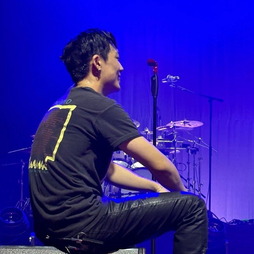 A moment captured by BOBBY (iKON)'s fan