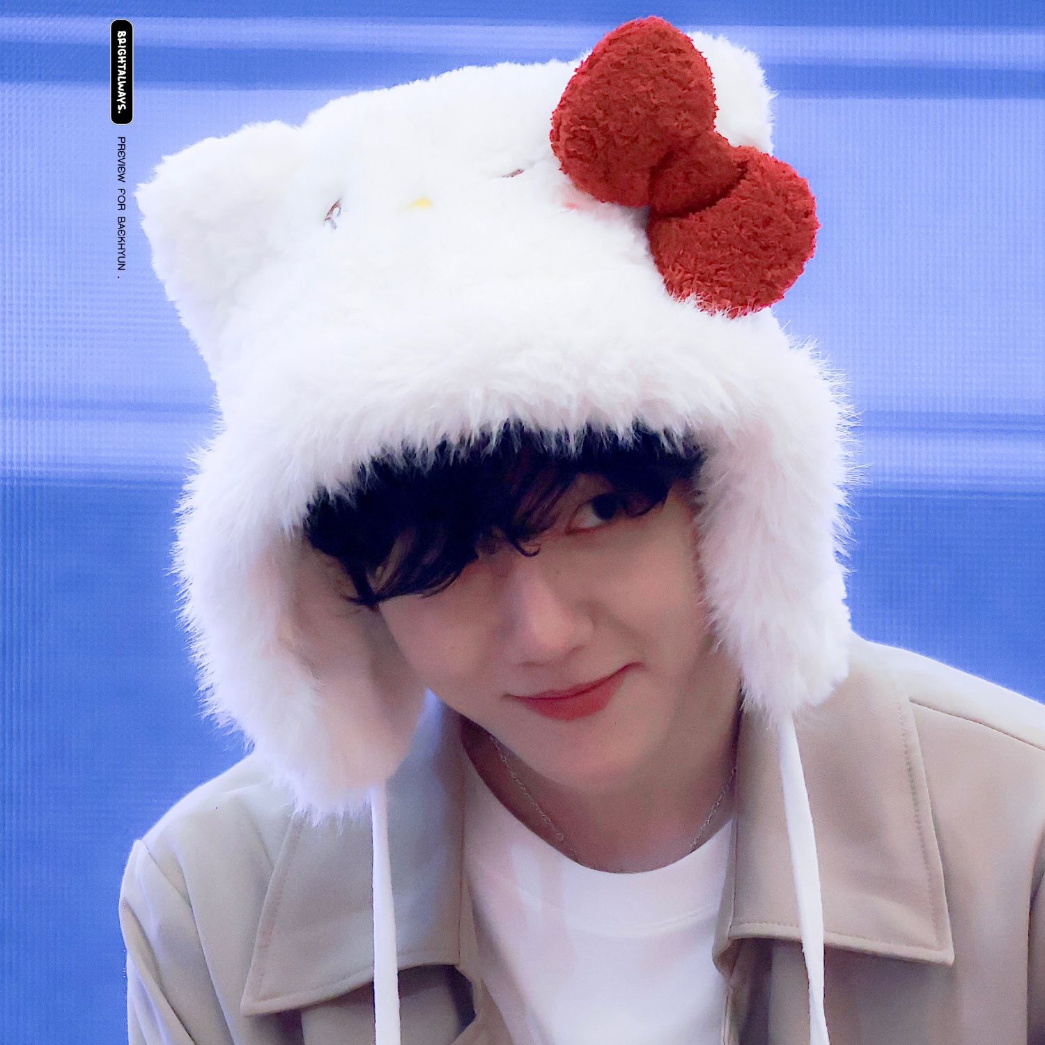 백현 (EXO)의 비하인드 컷