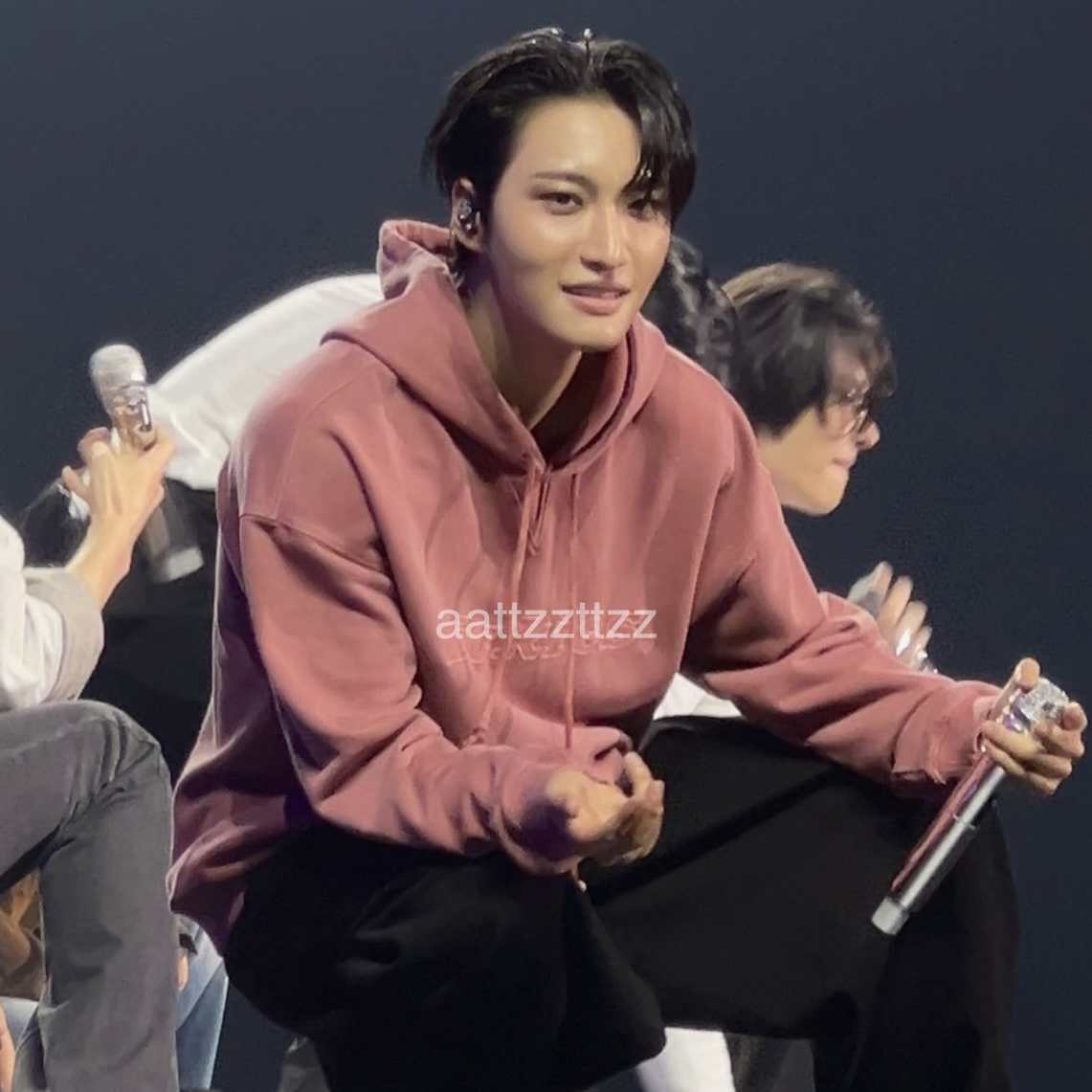 Recent activity shot of Seonghwa (ATEEZ)