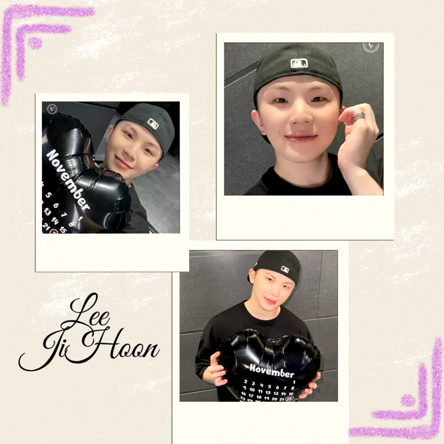 A moment captured by Woozi (SEVENTEEN)'s fan