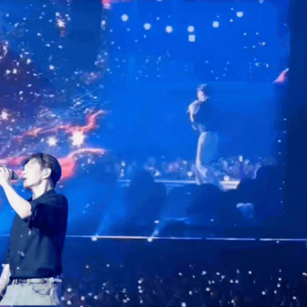 A moment captured by Lee Changsub (BTOB)'s fan