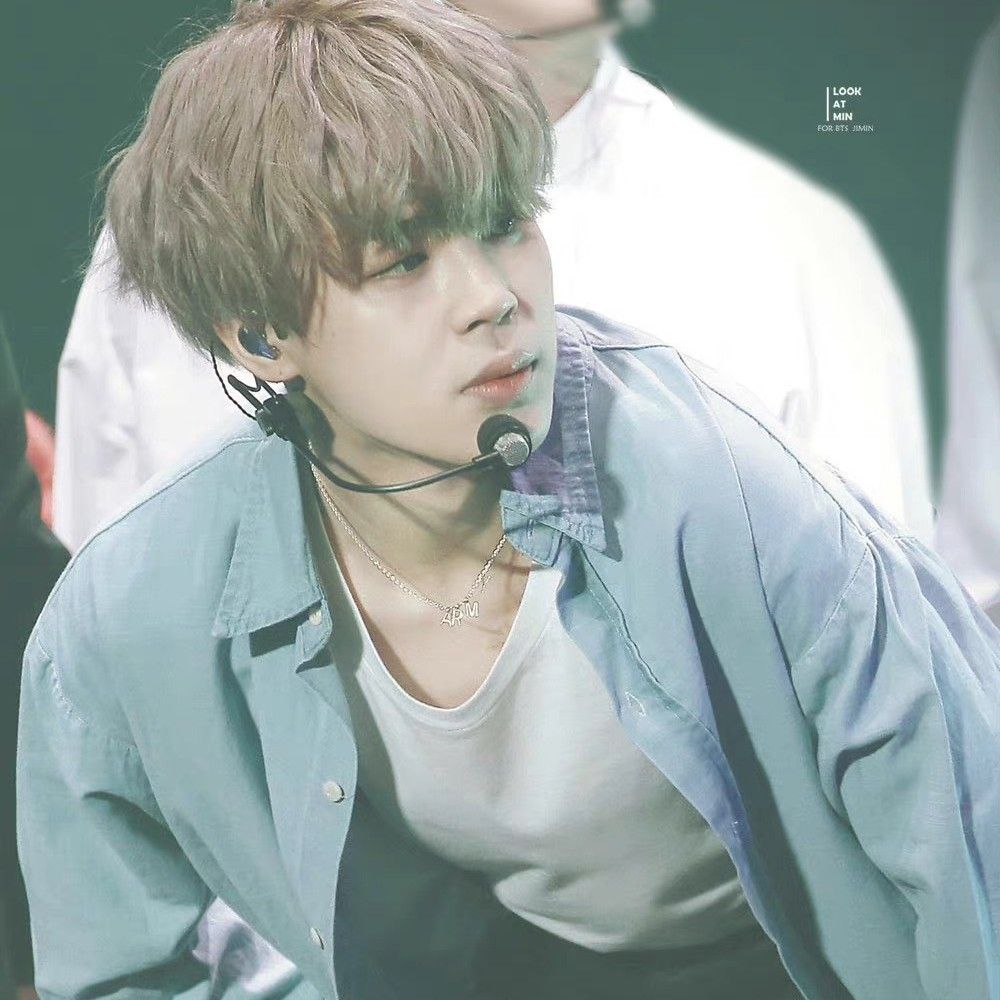 Recent activity shot of Jimin (BTS)