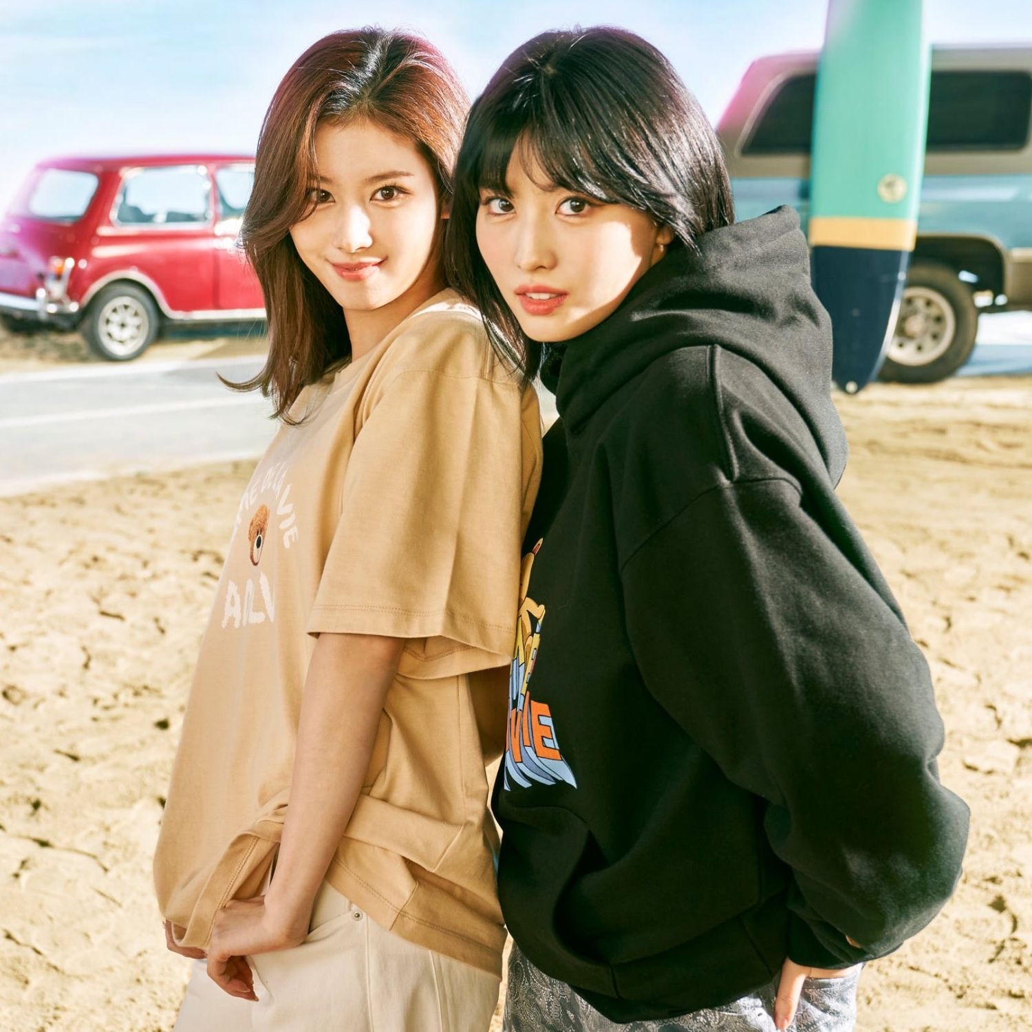 A moment captured by Momo (TWICE)'s fan