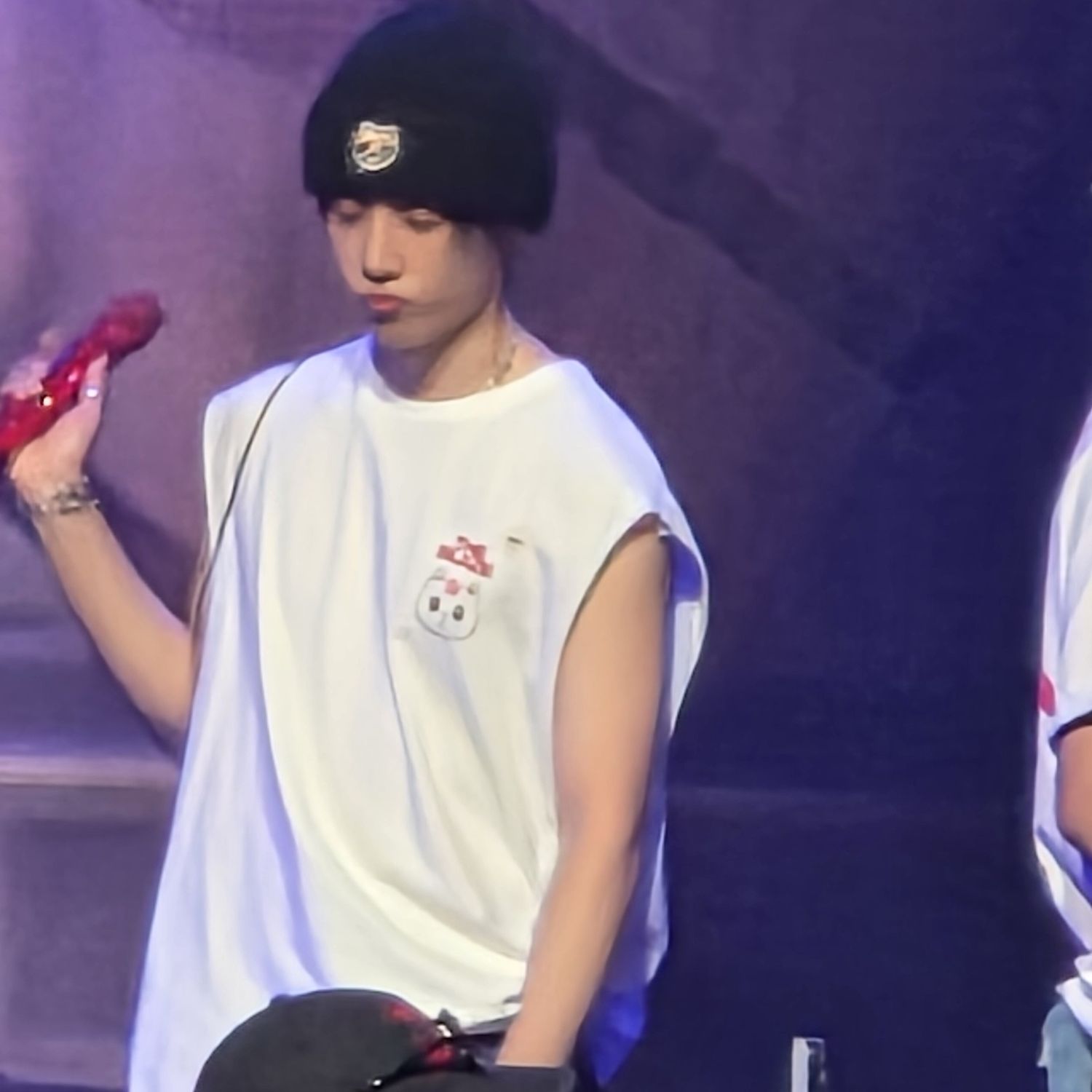 A moment captured by Sunwoo (THE BOYZ)'s fan