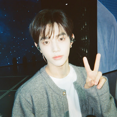 Recent activity shot of Zhang Hao (ZEROBASEONE)