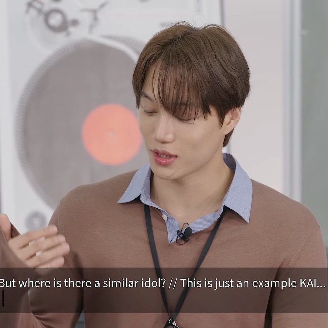 Recent activity shot of Kai (EXO)