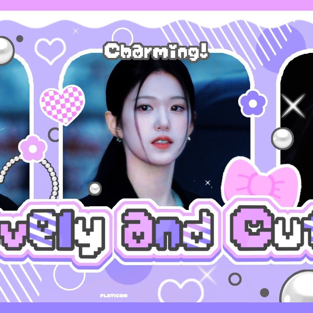 Behind-the-scenes cut of Yoon Jiyoon