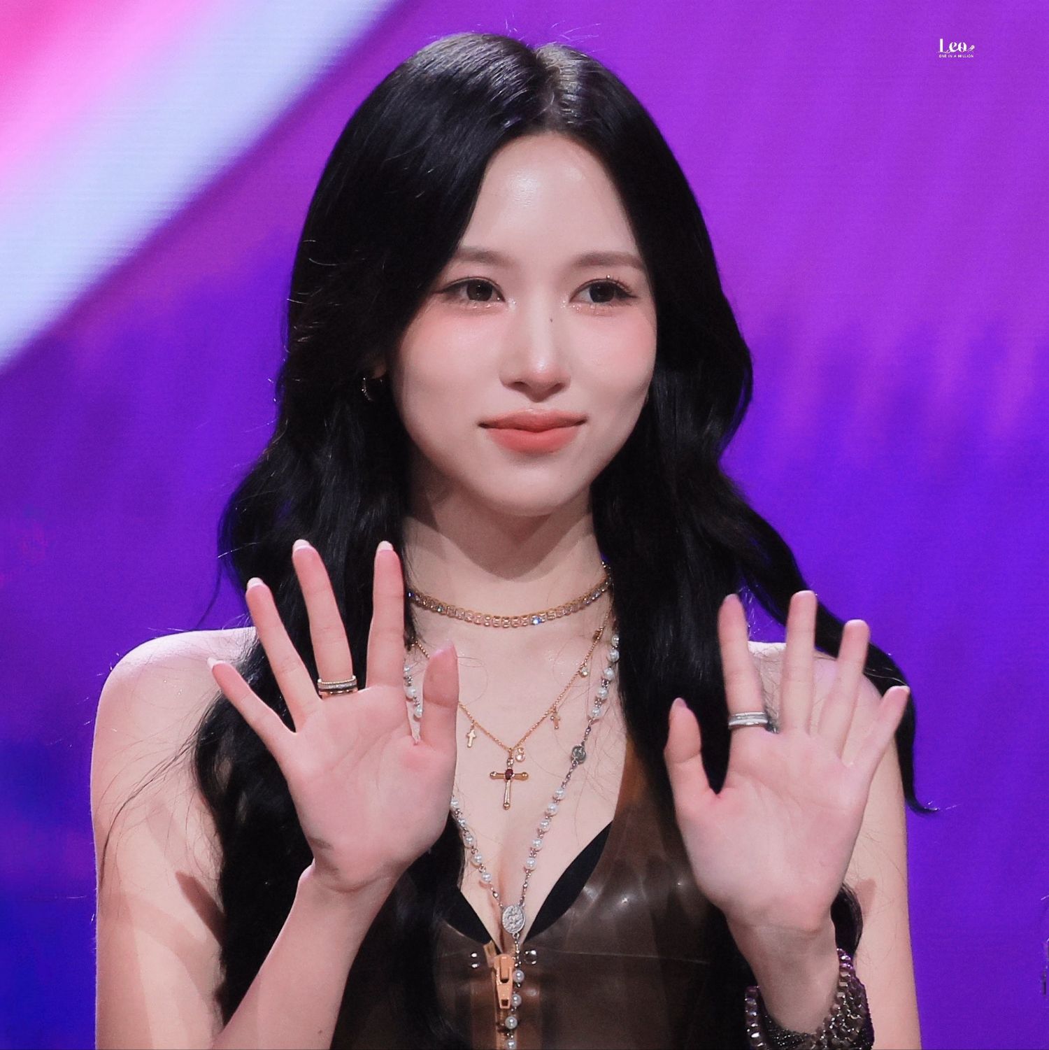 Recent activity shot of Mina (TWICE)