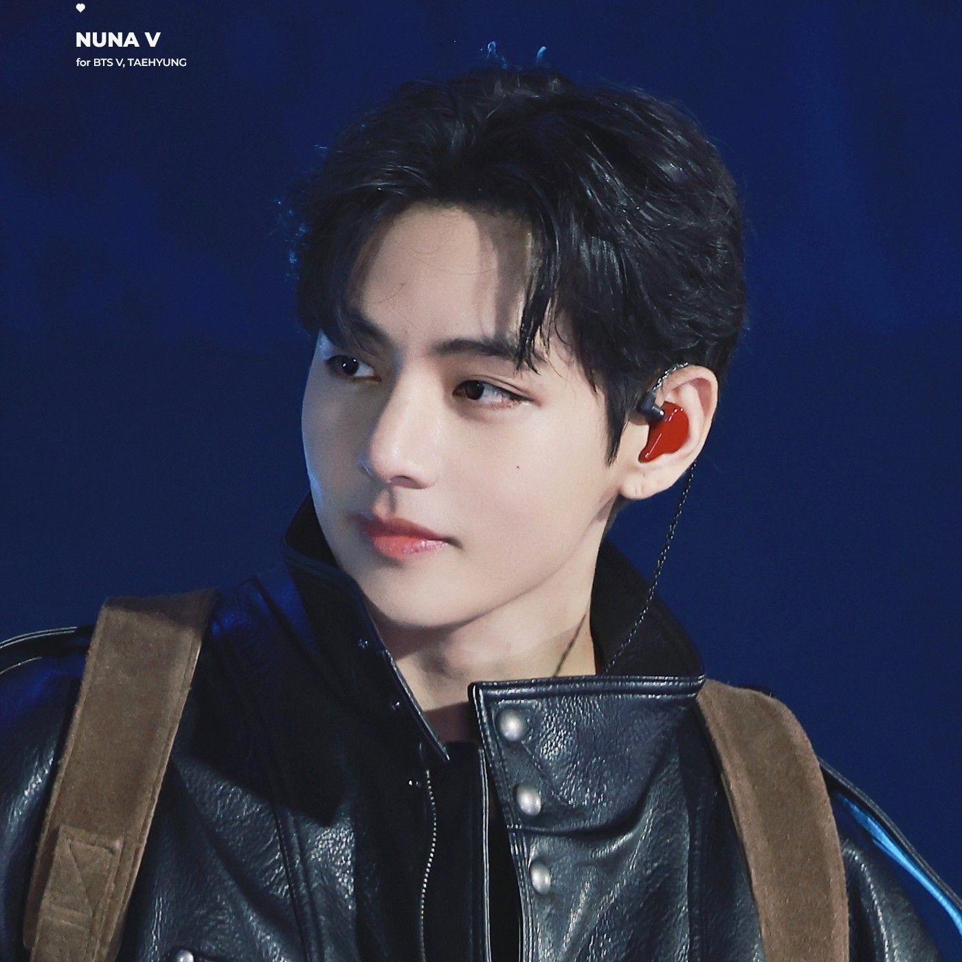 A moment captured by V (BTS)'s fan