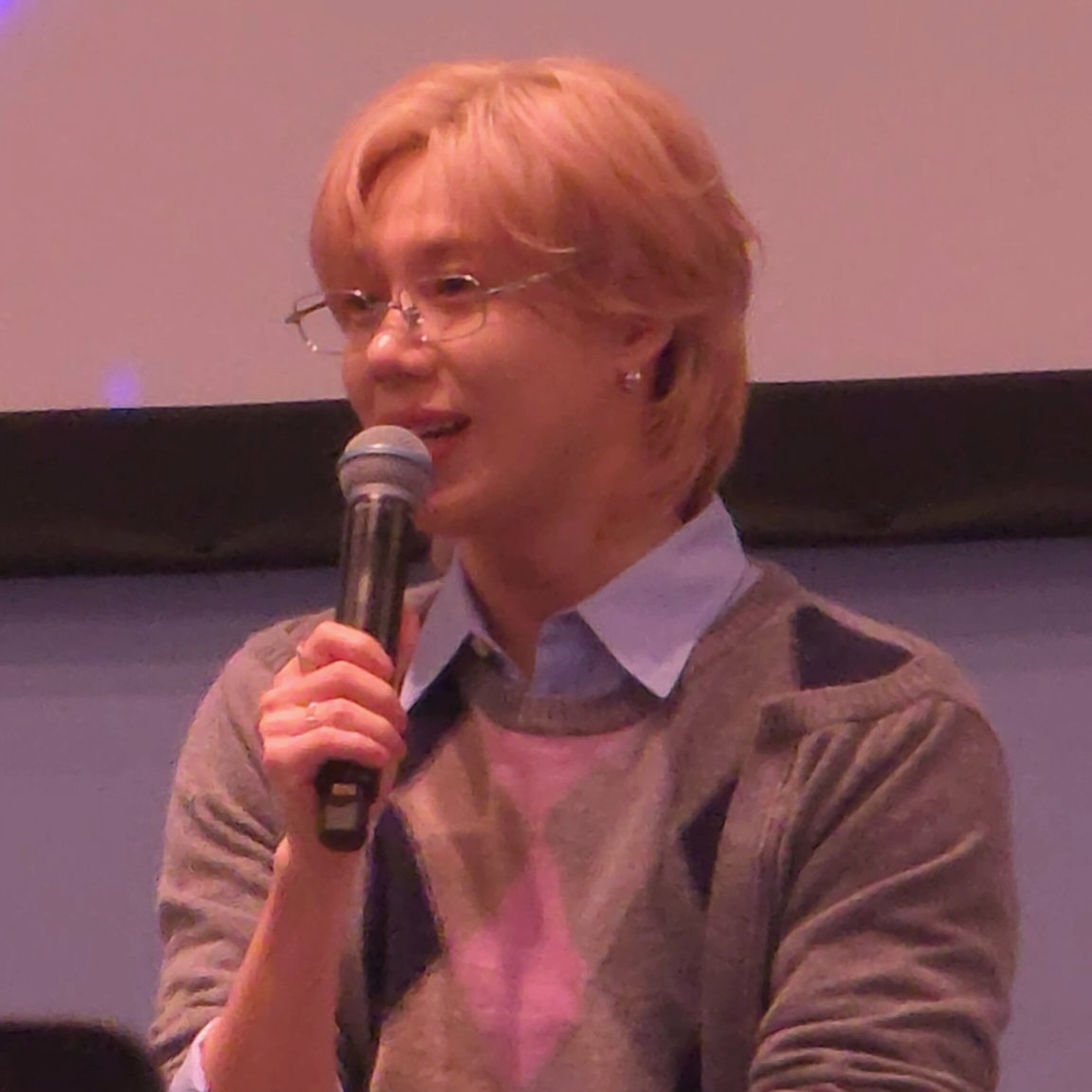 A moment captured by Taemin (SHINee)'s fan