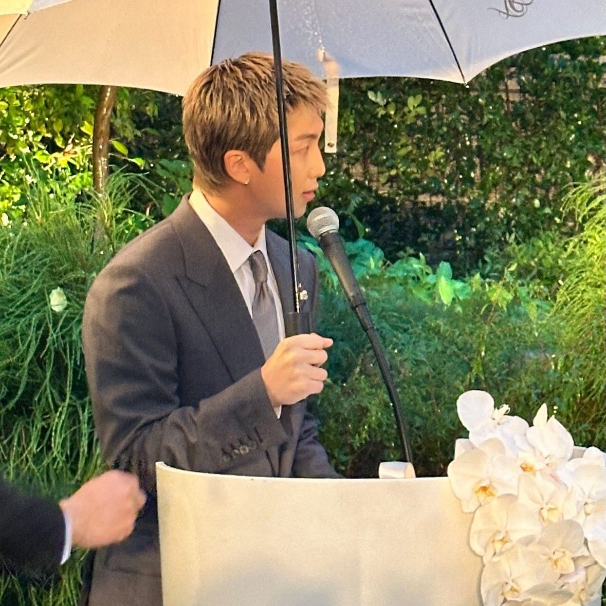 Recent activity shot of RM (BTS)
