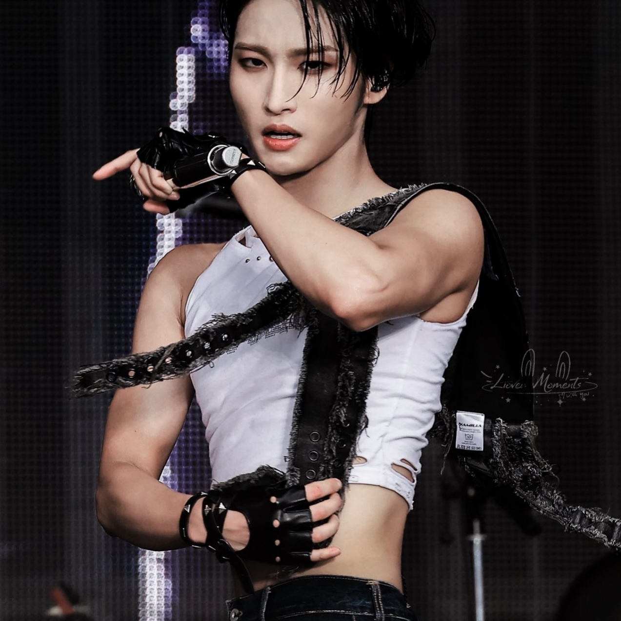 A moment captured by Seonghwa (ATEEZ)'s fan