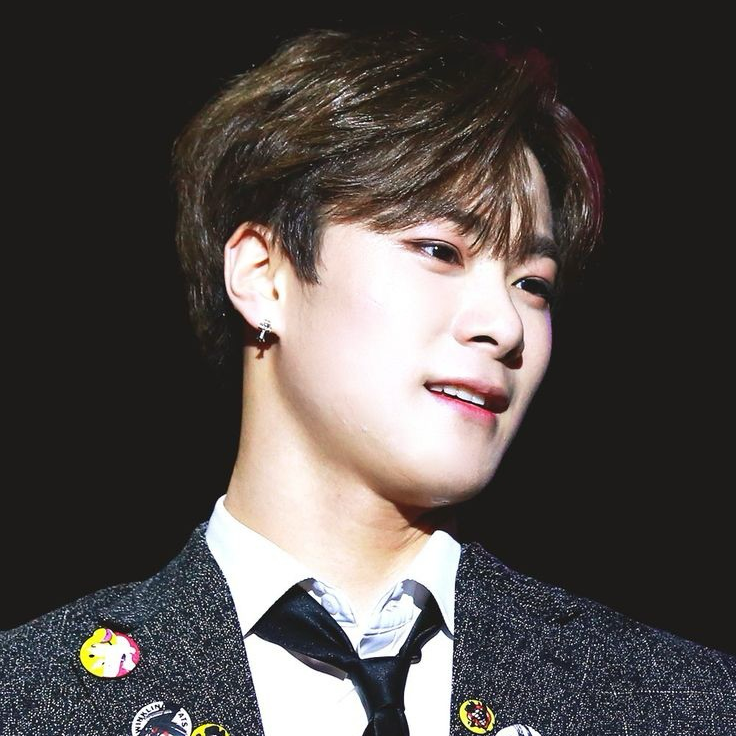 Recent activity shot of Moonbin (ASTRO)