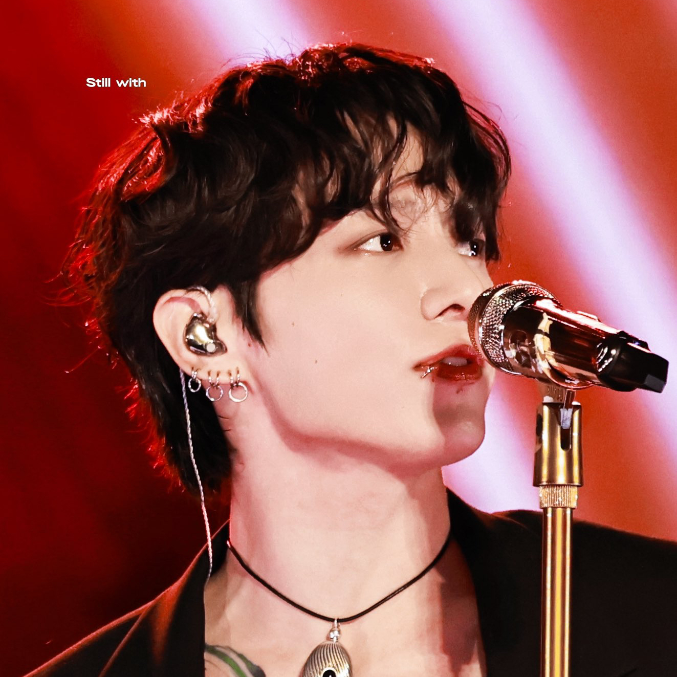 Recent activity shot of Jungkook (BTS)