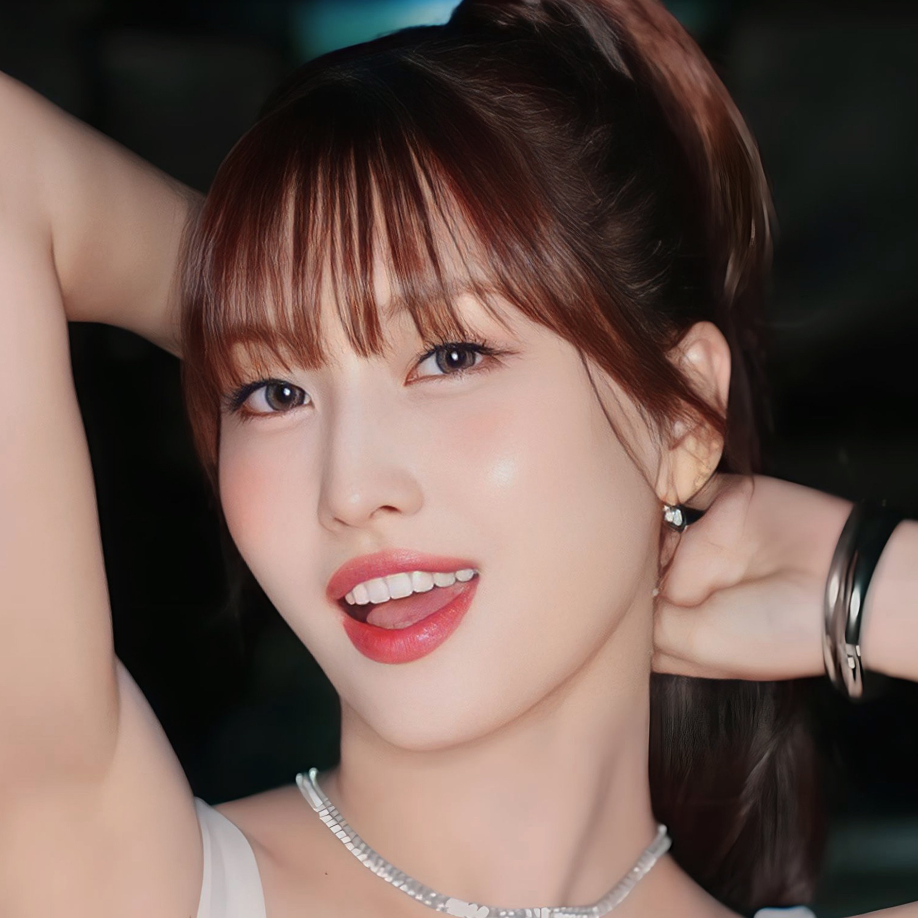 Potret di balik layar Momo (TWICE)