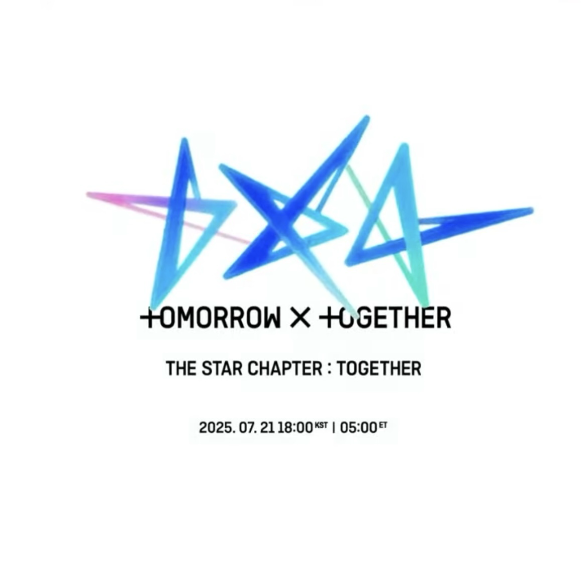A moment captured by TOMORROW X TOGETHER's fan