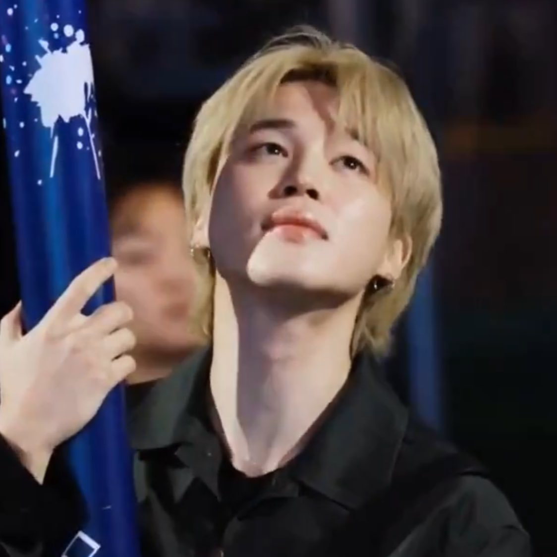 Recent activity shot of Jimin (BTS)