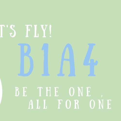 A moment captured by B1A4's fan