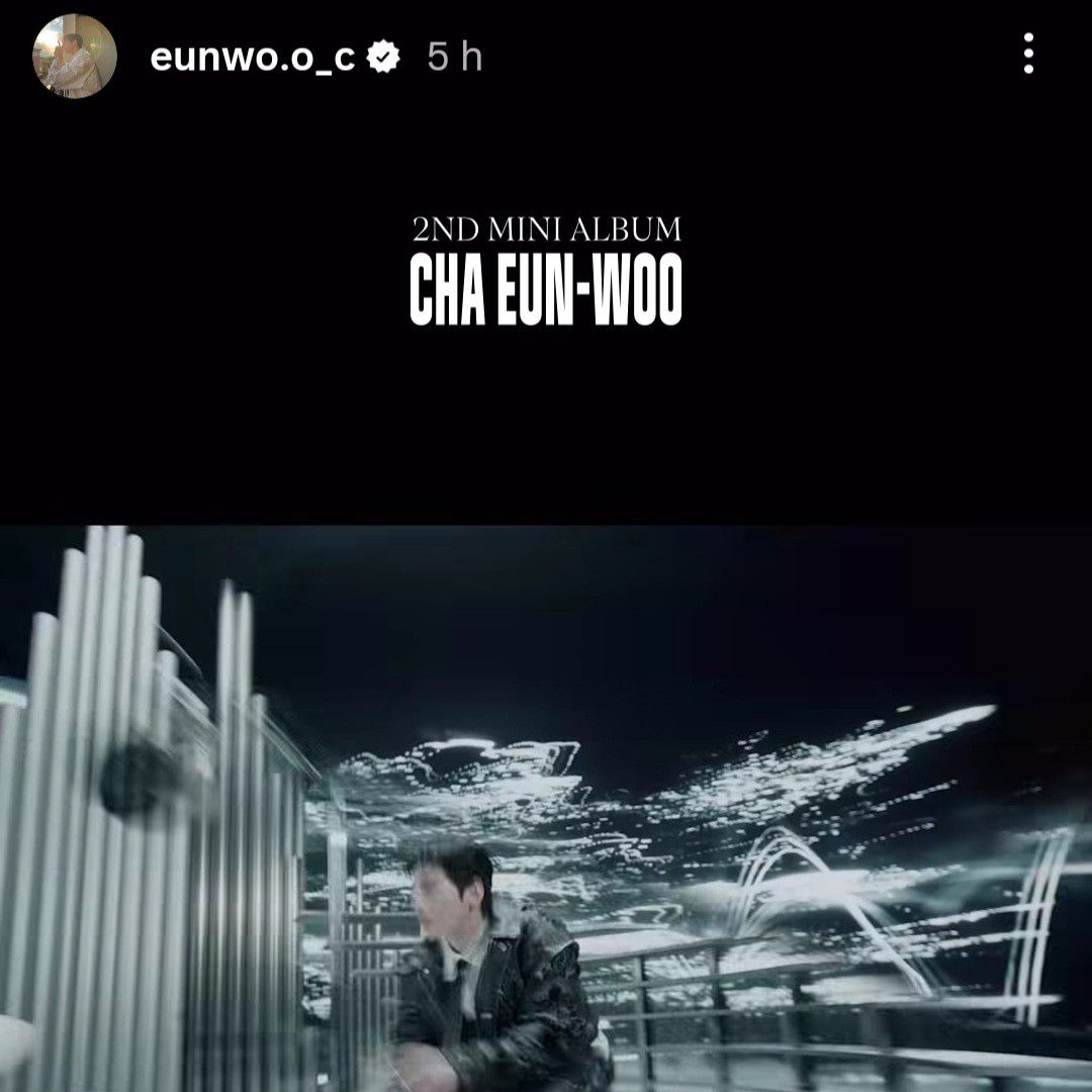 A moment captured by Eunwoo (ASTRO)'s fan