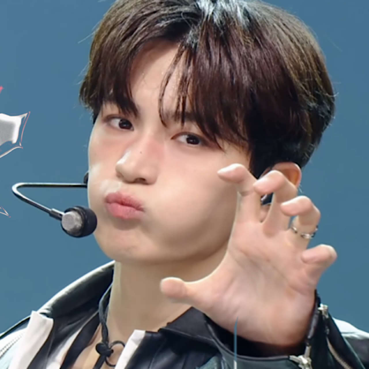 Behind-the-scenes cut of Hyunjae (THE BOYZ)