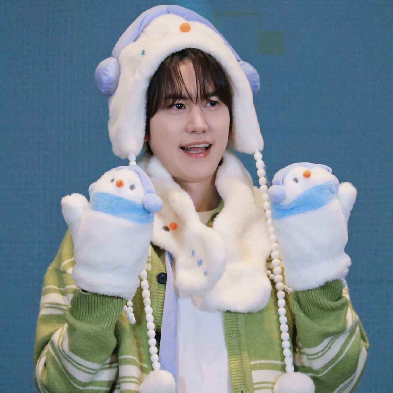 Behind-the-scenes cut of Kyuhyun (Super Junior)