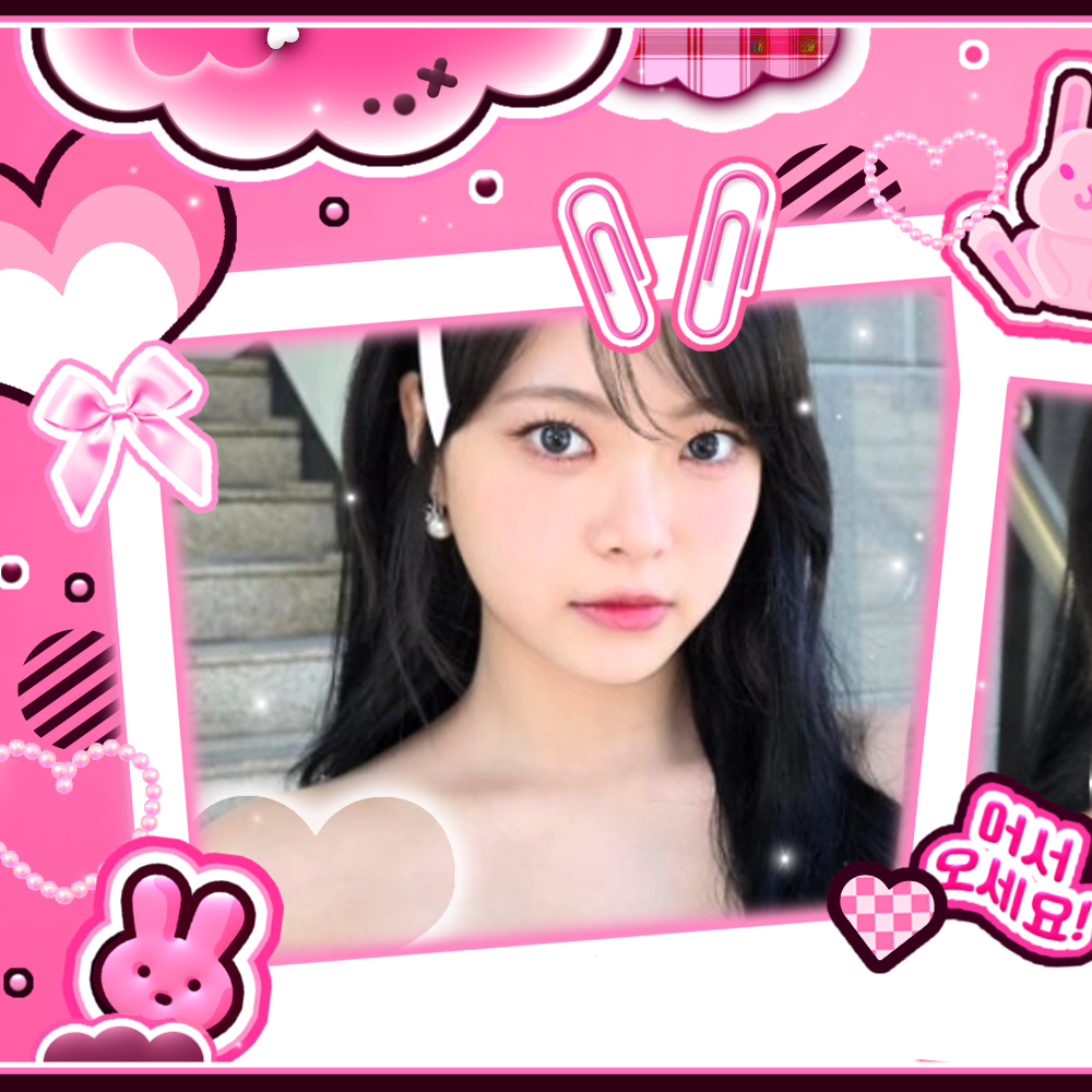 Behind-the-scenes cut of Hong Eunchae (LE SSERAFIM)