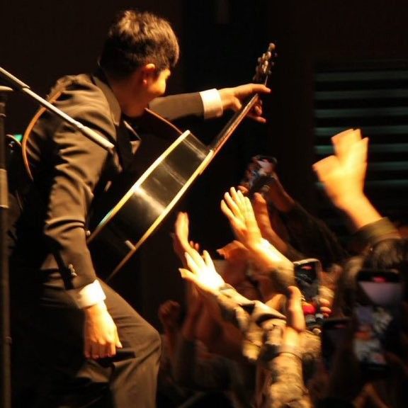 A moment captured by Kim Jaehwan's fan