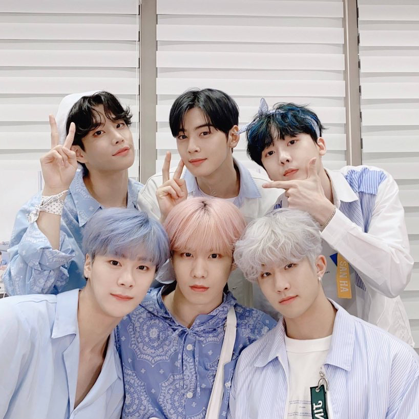 ASTRO粉絲拍下的瞬間