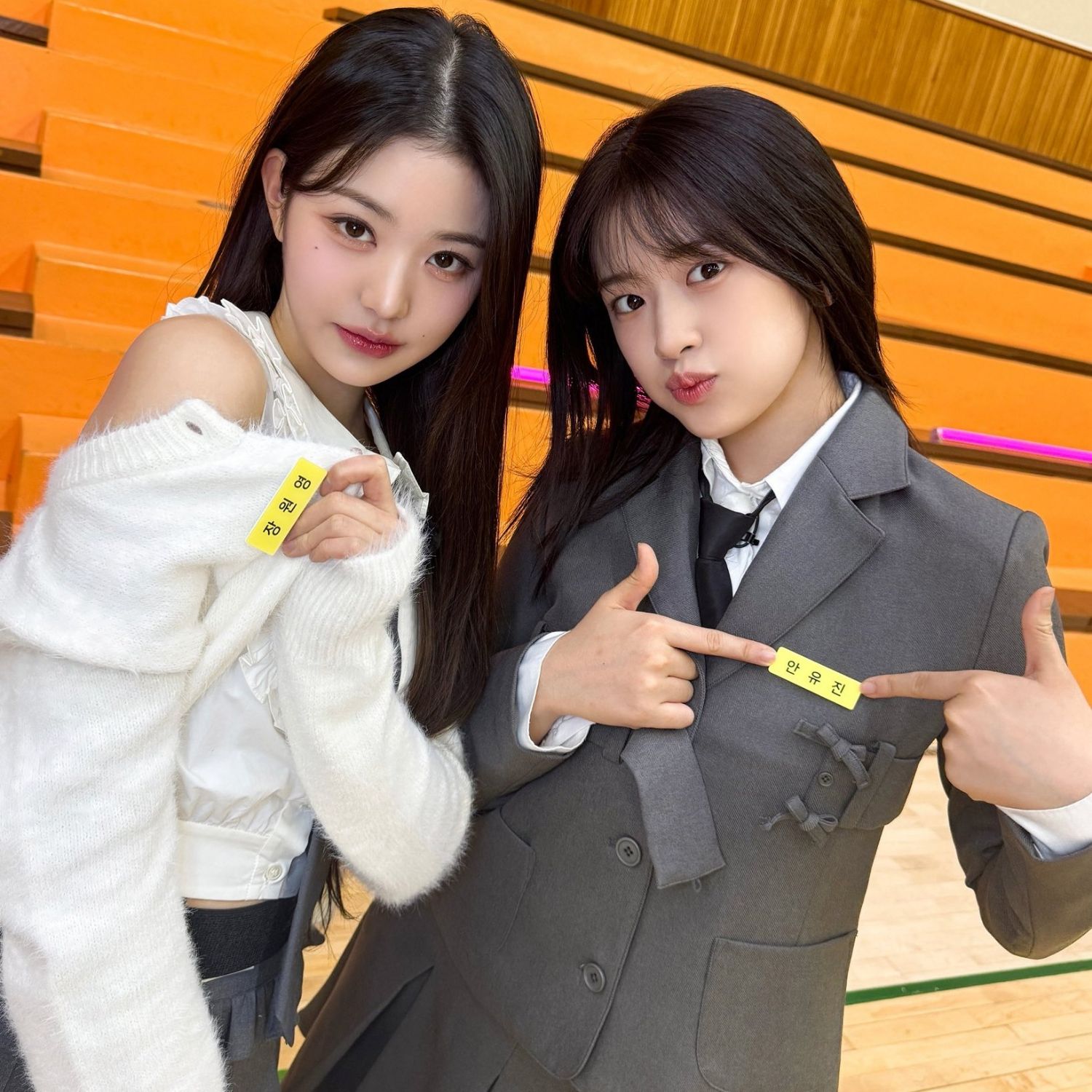 Behind-the-scenes cut of Jang Wonyoung (IVE)