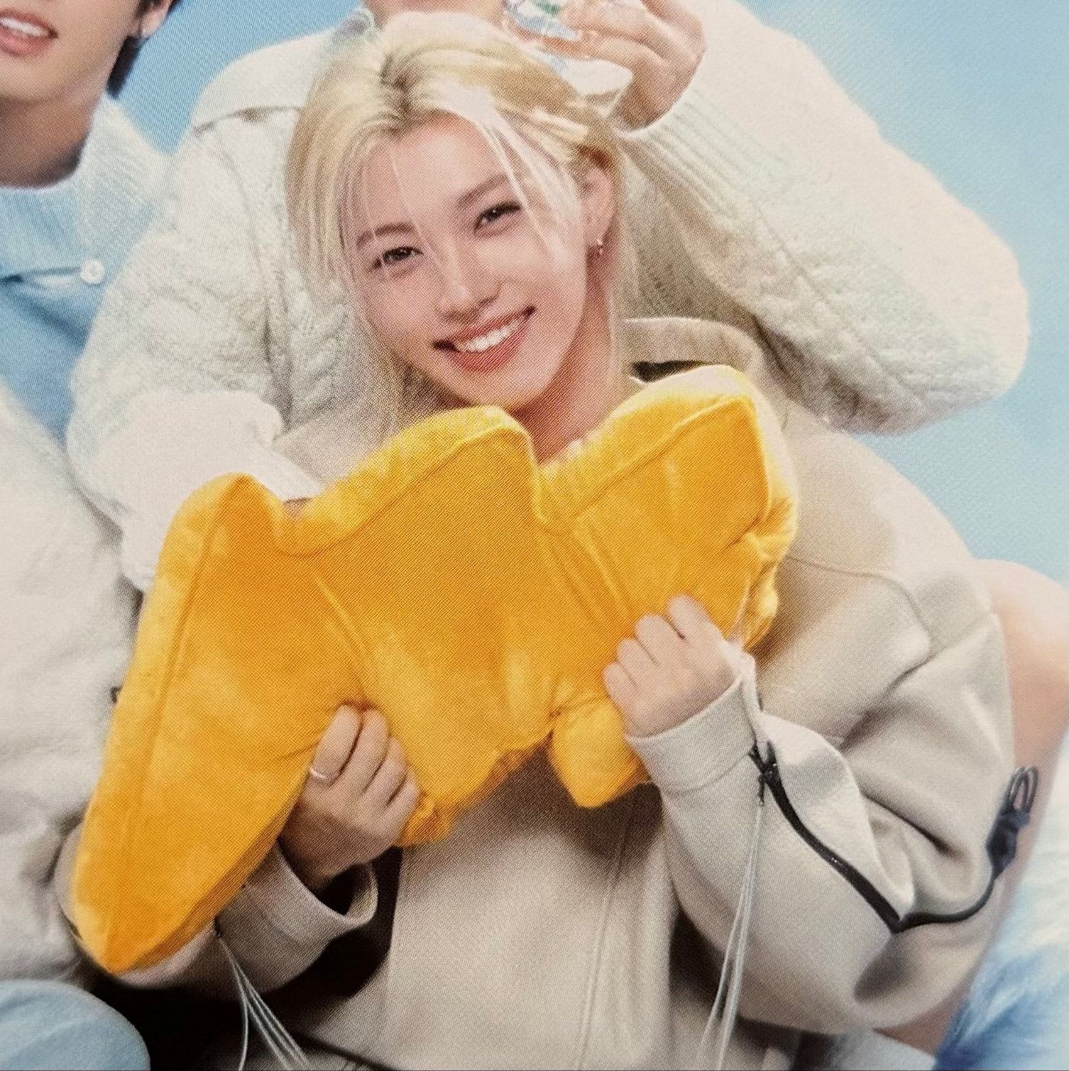 A moment captured by Felix (Stray Kids)'s fan