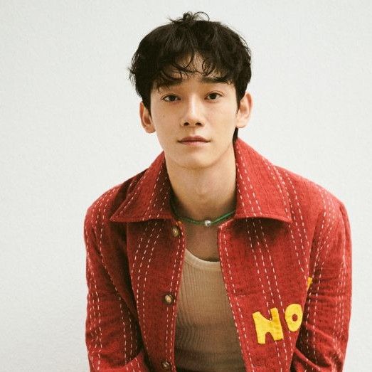 Recent activity shot of Chen (EXO)