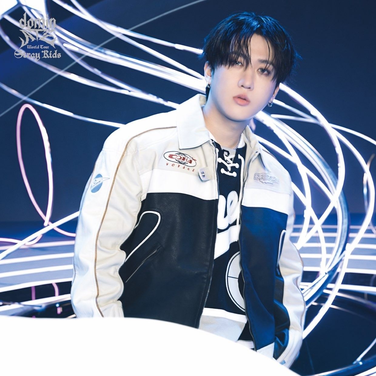 Recent activity shot of Changbin (Stray Kids)