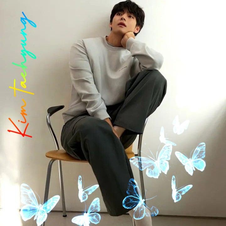 Recent activity shot of V (BTS)