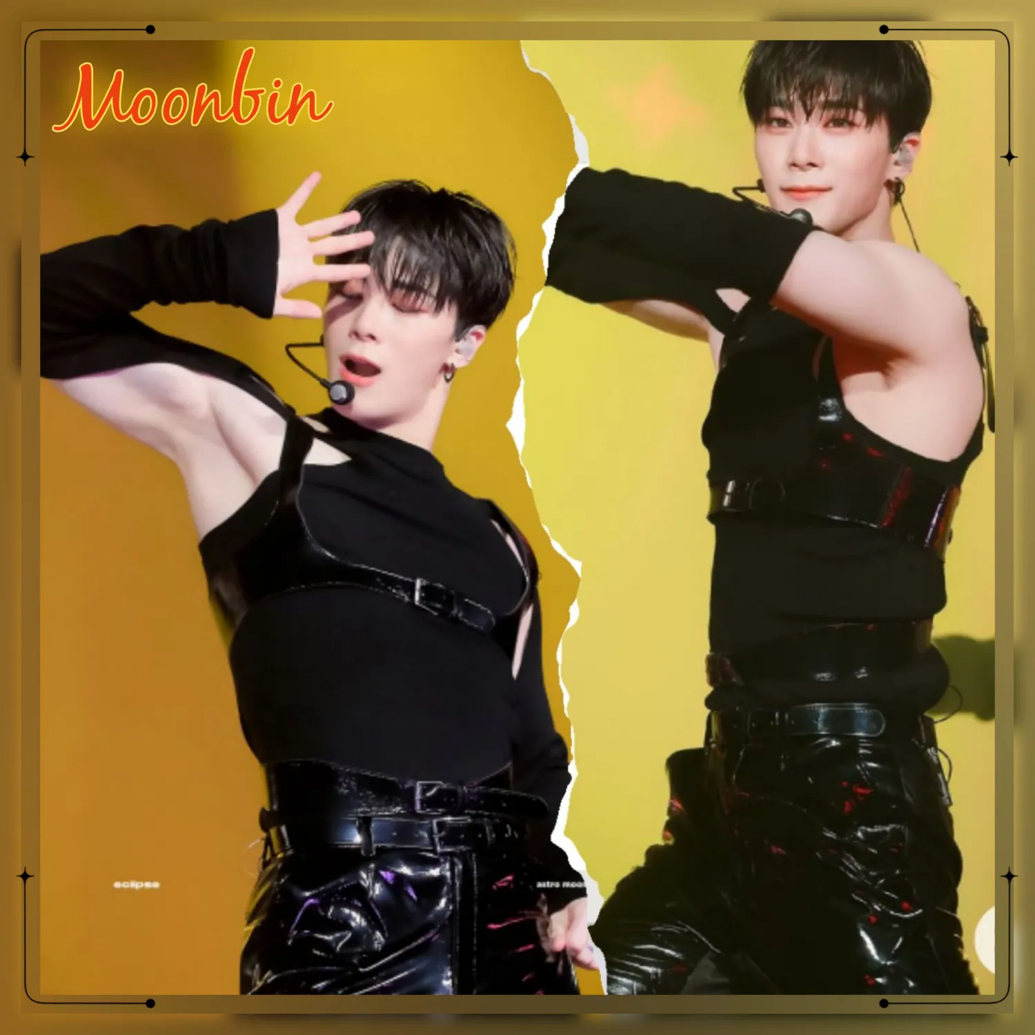 A moment captured by Moonbin (ASTRO)'s fan