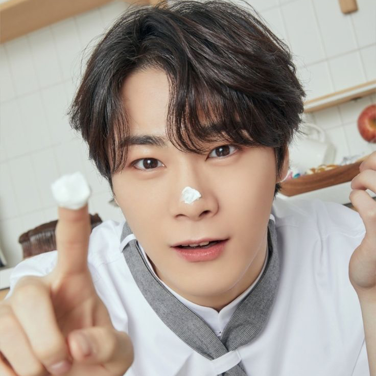 Recent activity shot of Moonbin (ASTRO)