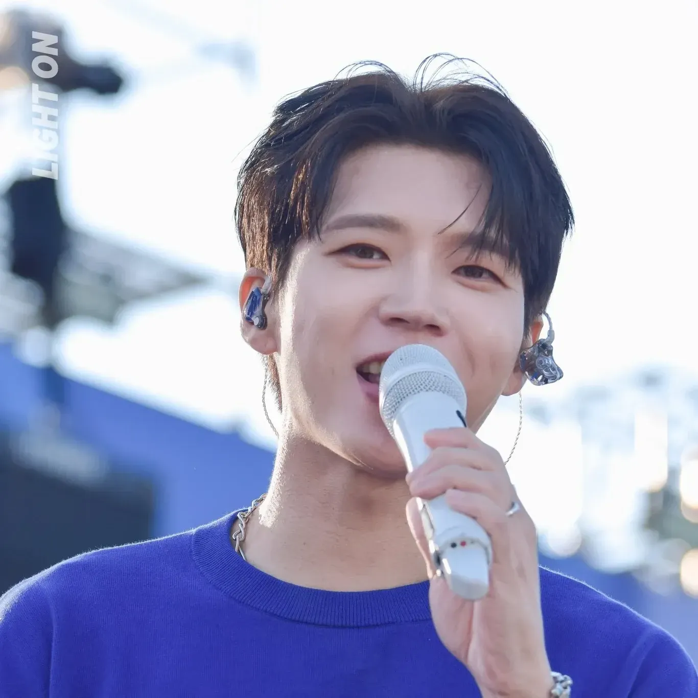 A moment captured by Woohyun (INFINITE)'s fan