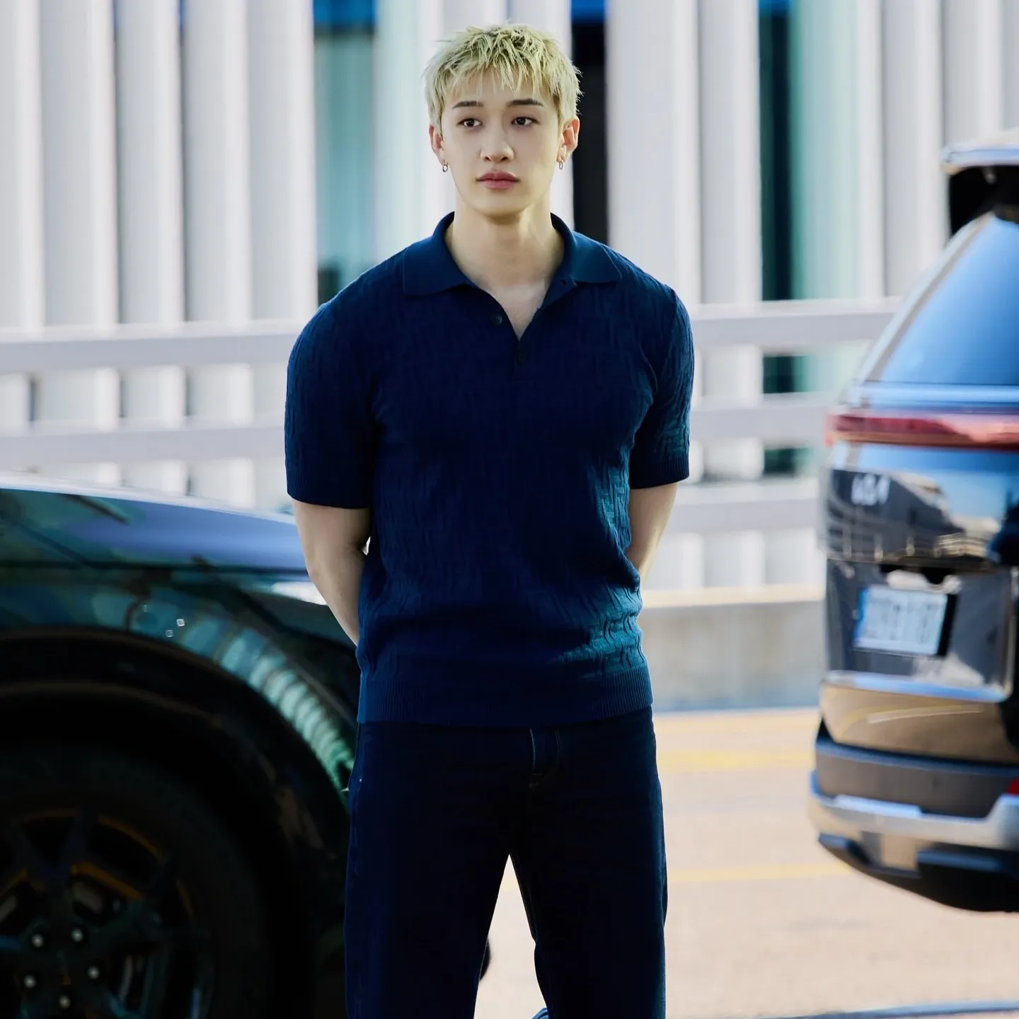 Behind-the-scenes cut of Bang Chan (Stray Kids)