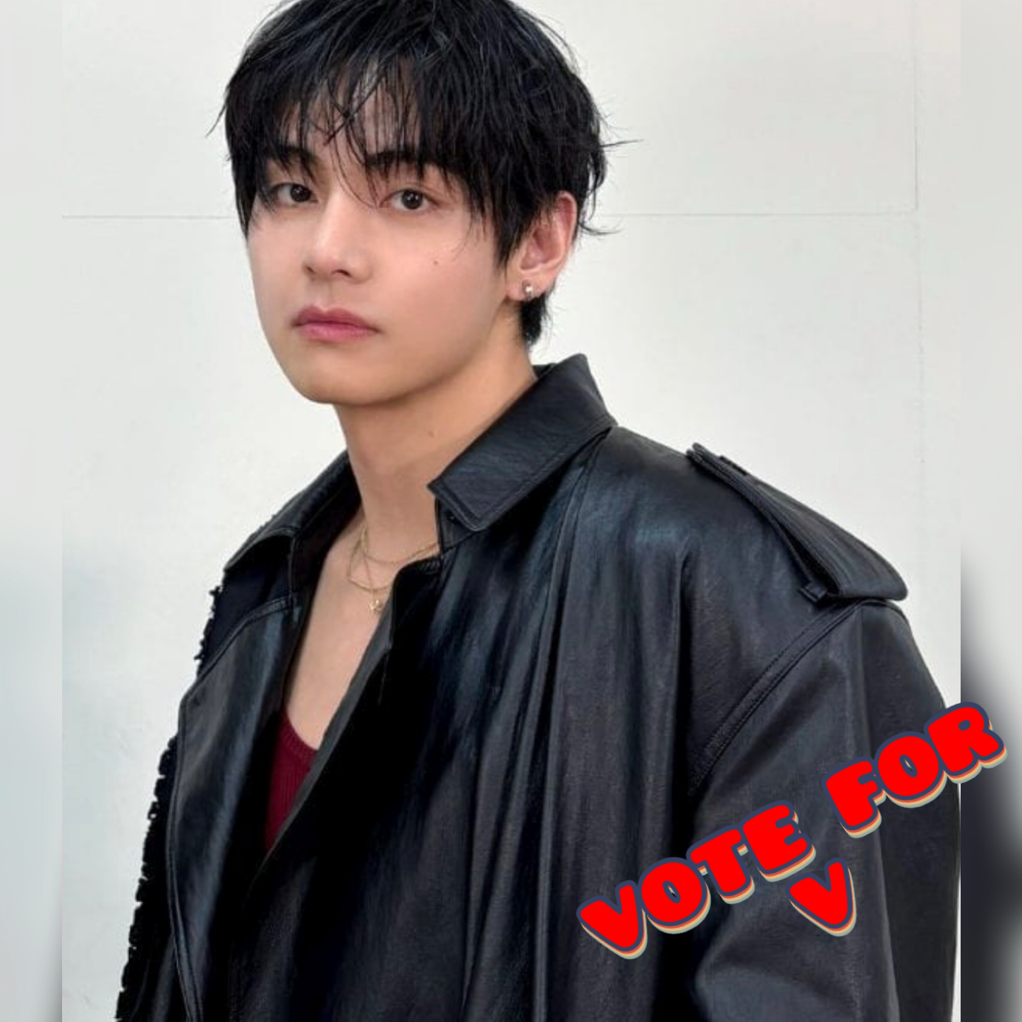 A moment captured by V (BTS)'s fan
