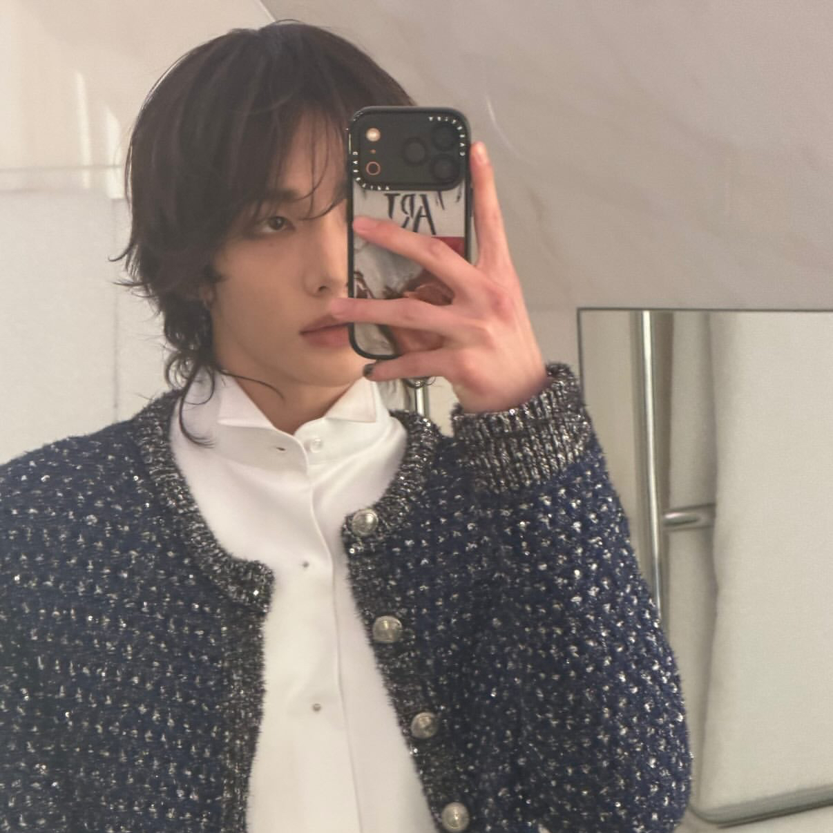 Latest photo of Hyunjin (Stray Kids)