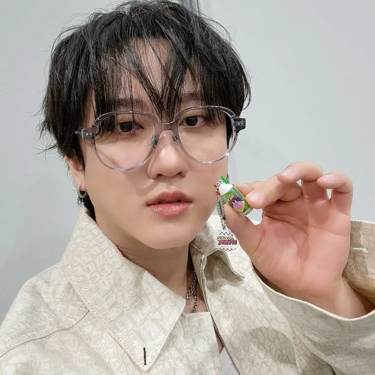 A moment captured by Changbin (Stray Kids)'s fan