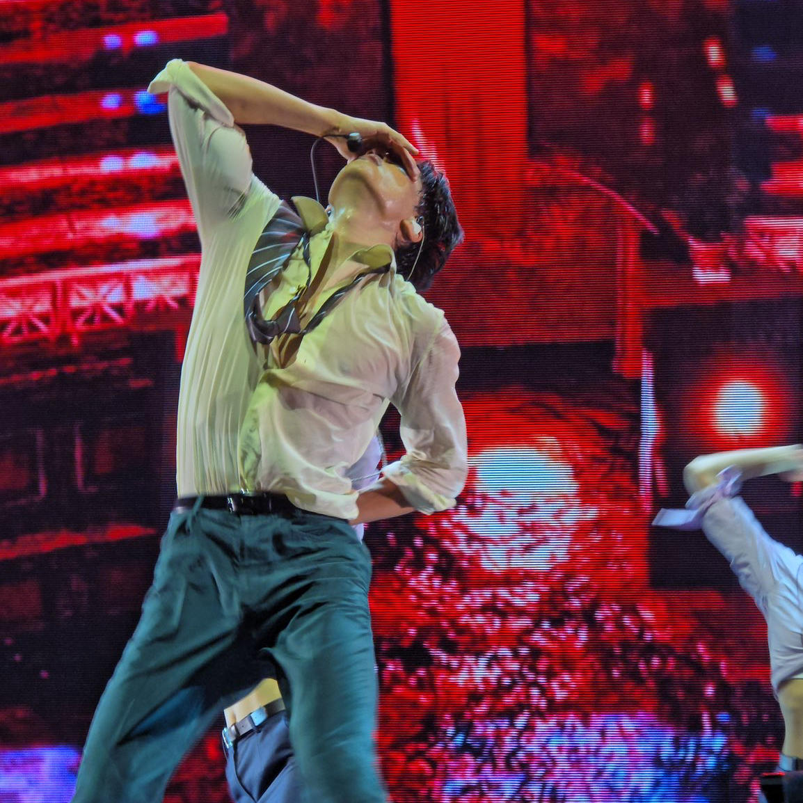 Momen yang diabadikan oleh penggemar Kai (EXO)