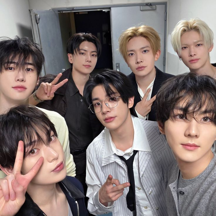 ENHYPENの舞台裏ショット