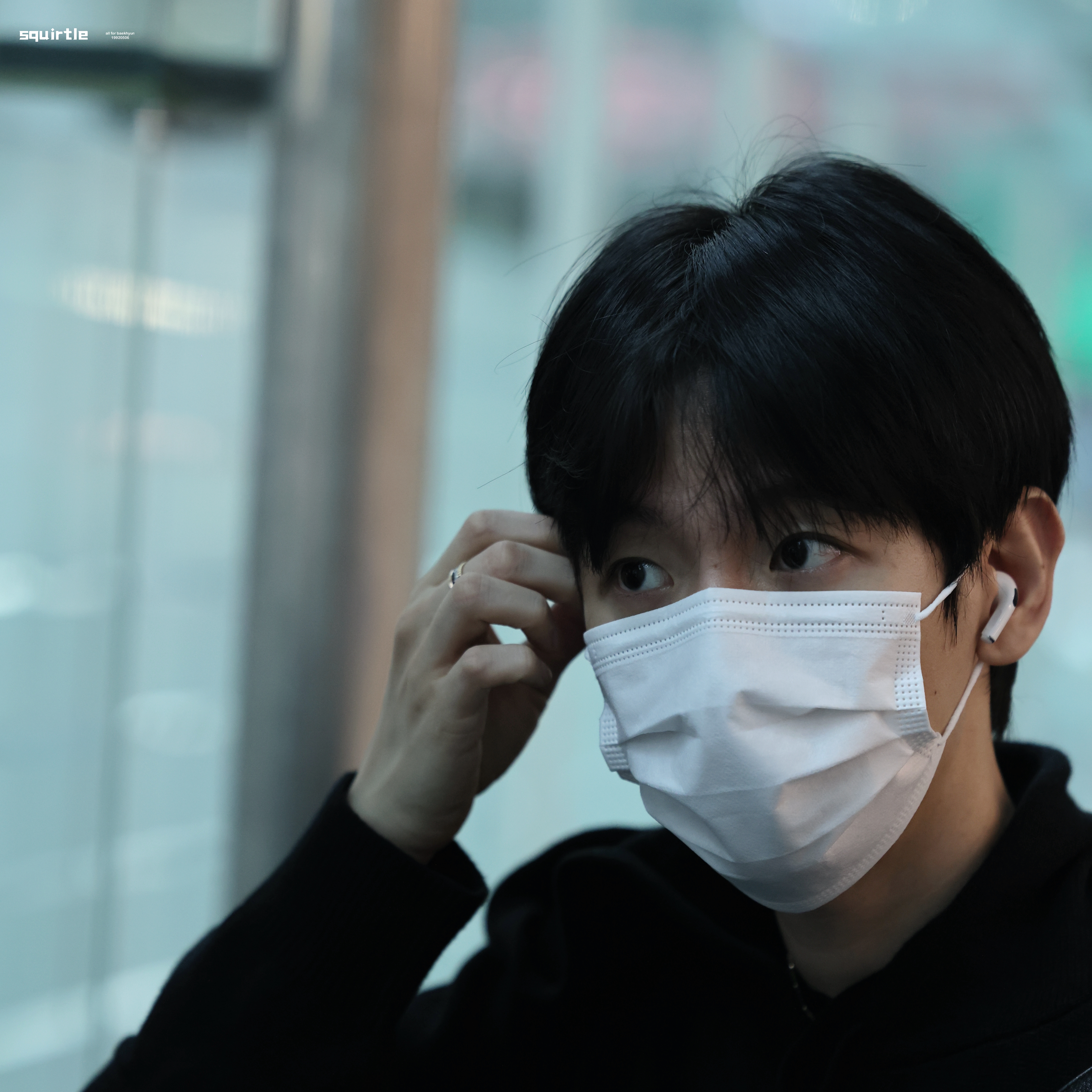 伯賢 (EXO)粉絲拍下的瞬間