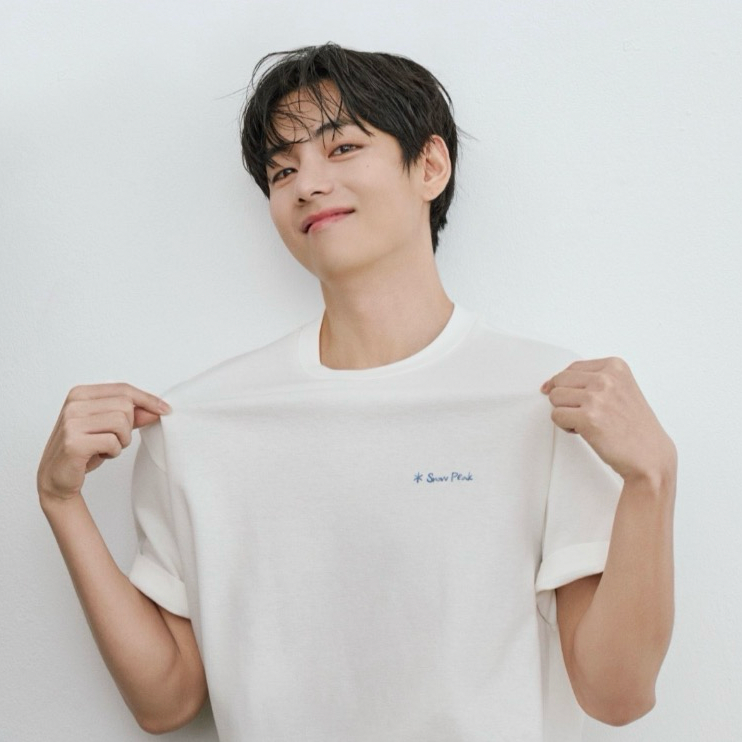 A moment captured by V (BTS)'s fan