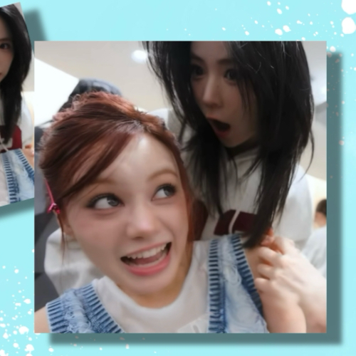 Behind-the-scenes cut of Nina (NiziU)