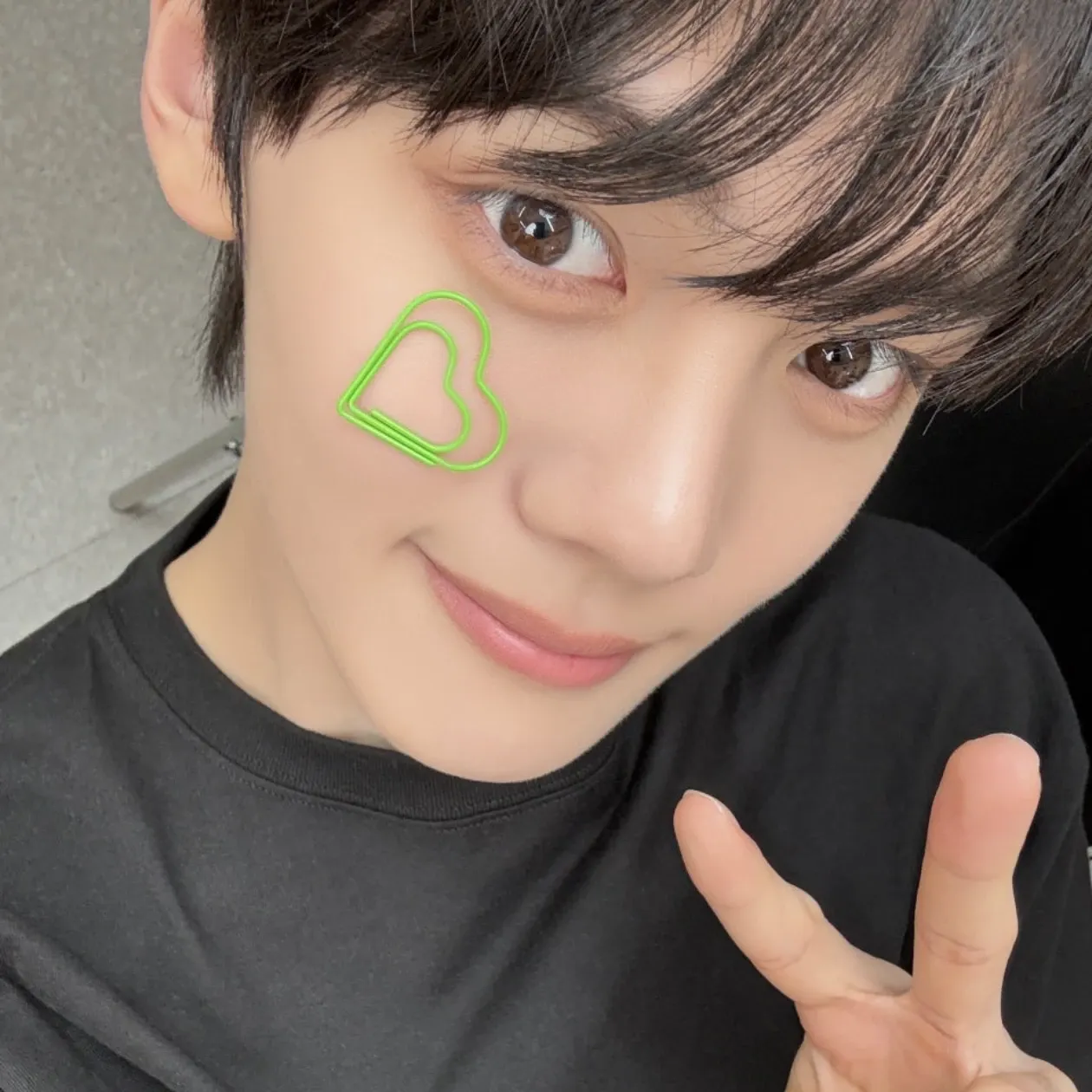 金奎彬粉丝拍下的瞬间