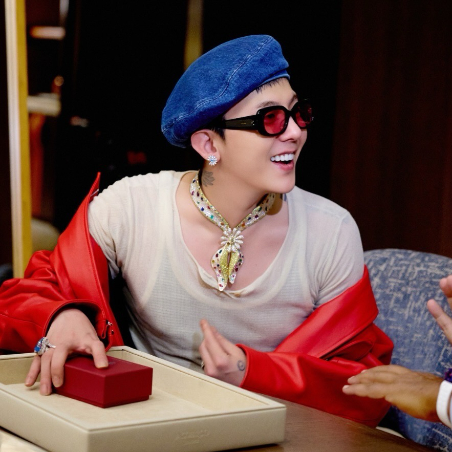 A moment captured by G-DRAGON (BIGBANG)'s fan