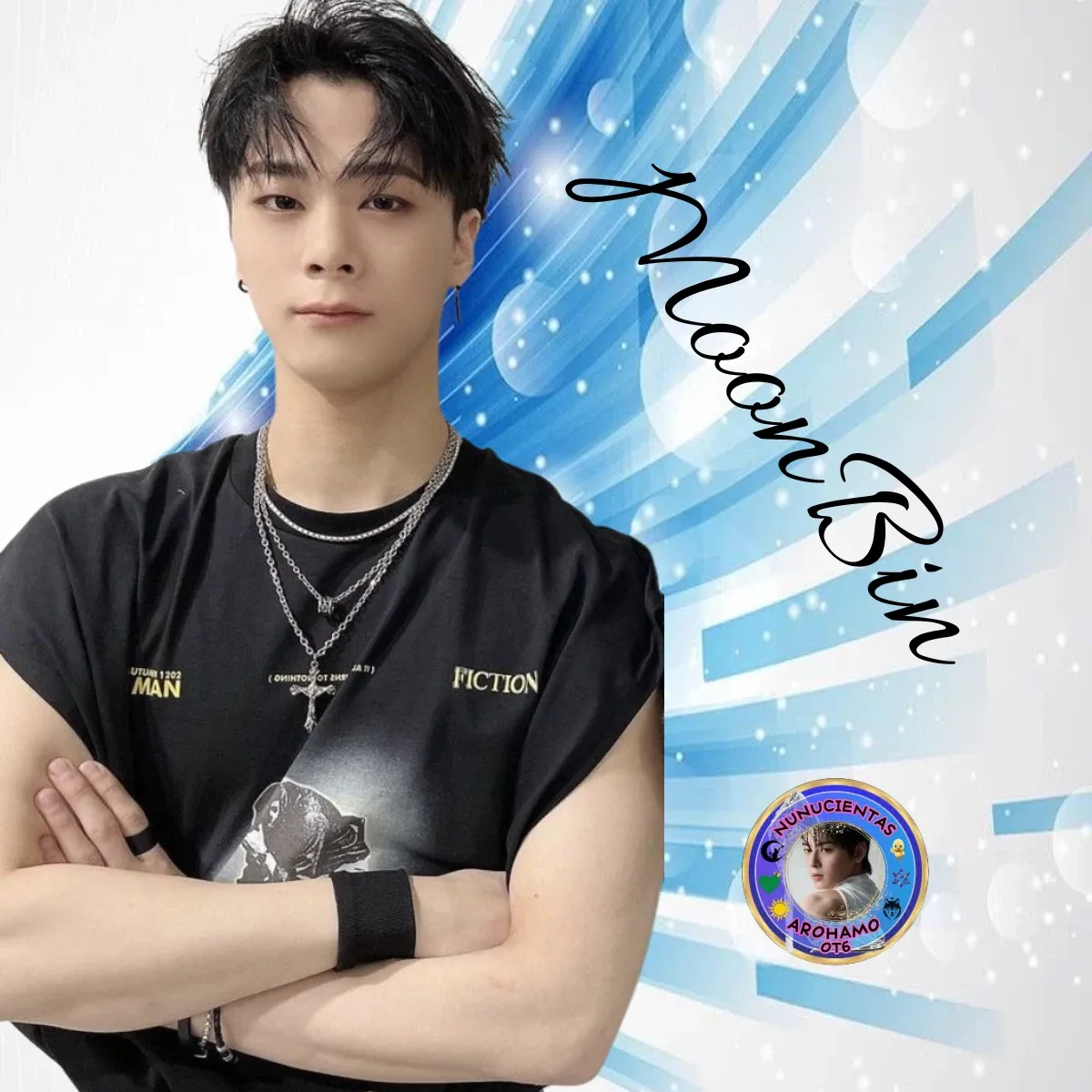 Recent activity shot of Moonbin (ASTRO)