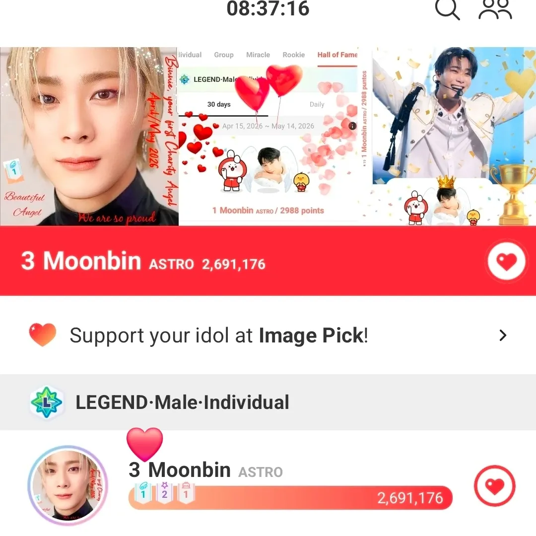 Latest photo of Moonbin (ASTRO)
